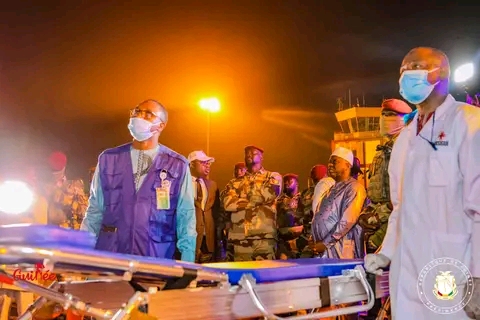 Guinée : le deuxième Convoi des Guinéens en provenance de la Tunisie reçu à l’aéroport AST