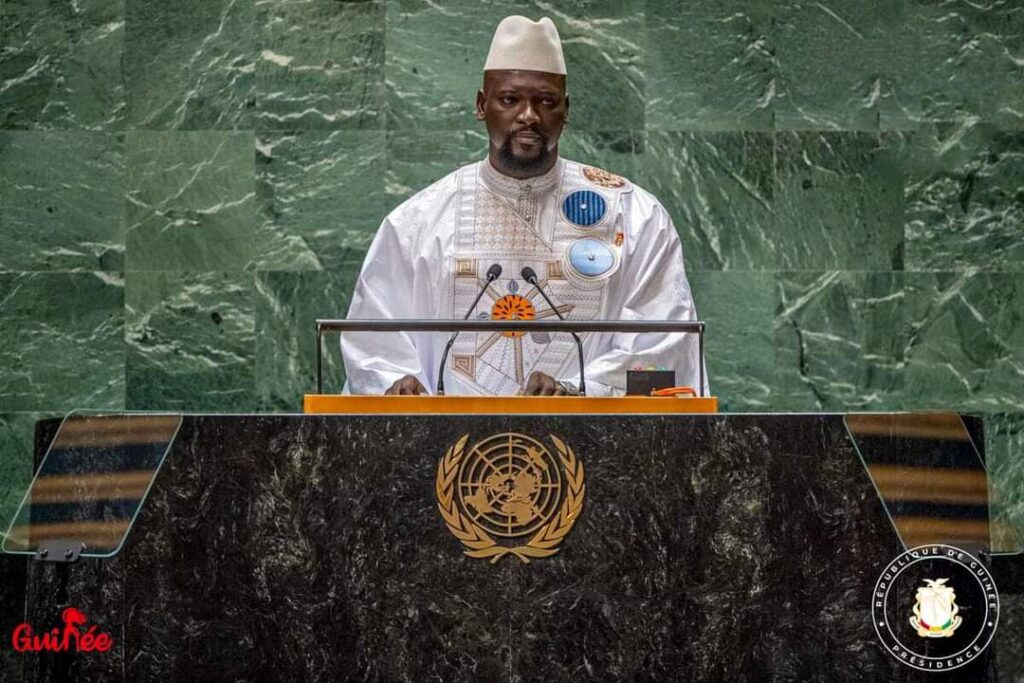 AG Nations Unies: voici l’intégralité du discours prononcé par le Colonel Doumbouya