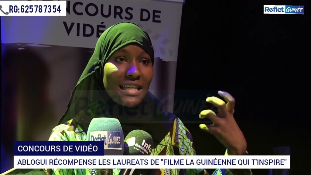 Les lauréats du concours « Filmez la Guinéenne qui vous inspire » ont reçu leurs prix