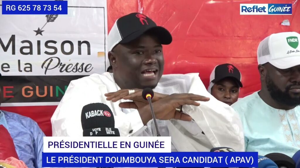 Guinée: APAV appelle le Général Doumbouya à déclarer sa candidature à la présidentielle