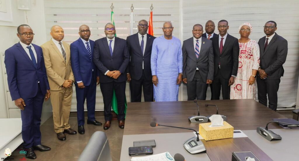 Coopération Guinée–BIDC : le Premier ministre reçoit une délégation de la Banque sous-régionale