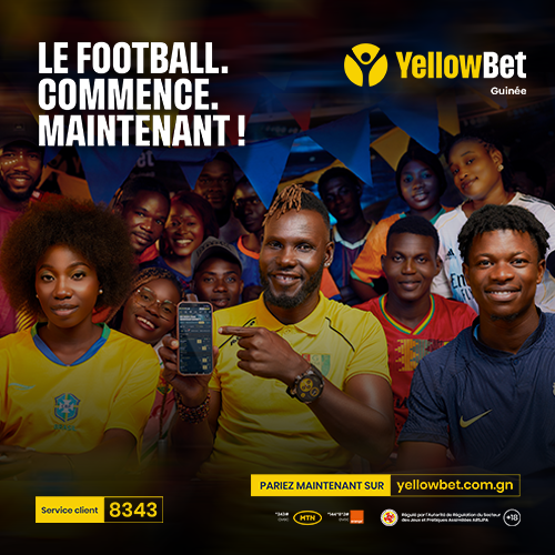 Yellowbet Guinée s’associe à Fodé Mansaré pour conquérir les passionnés du football
