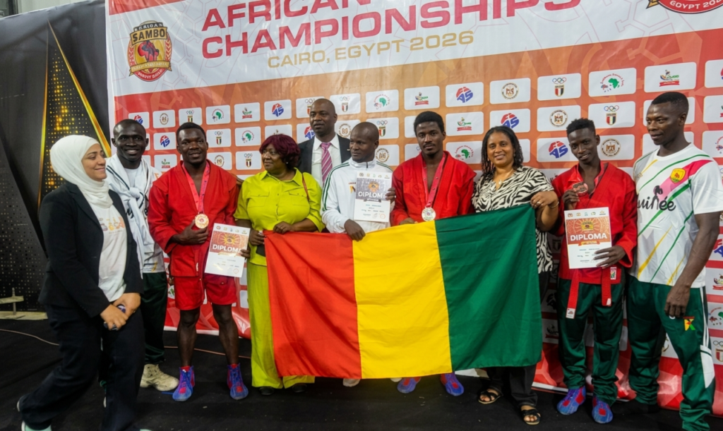 Championnats d’Afrique de Sambo : la Guinée décroche trois médailles dès la première journée