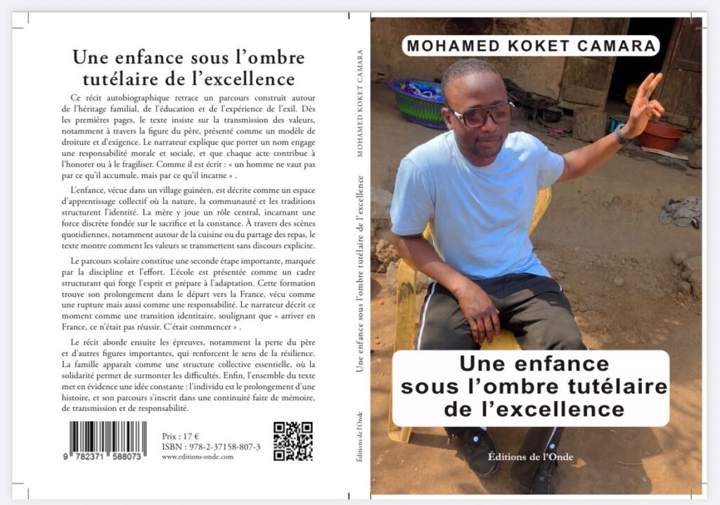 Littérature : Mohamed Koket Camara dédicacera son autobiographie aux Mureaux le 5 septembre