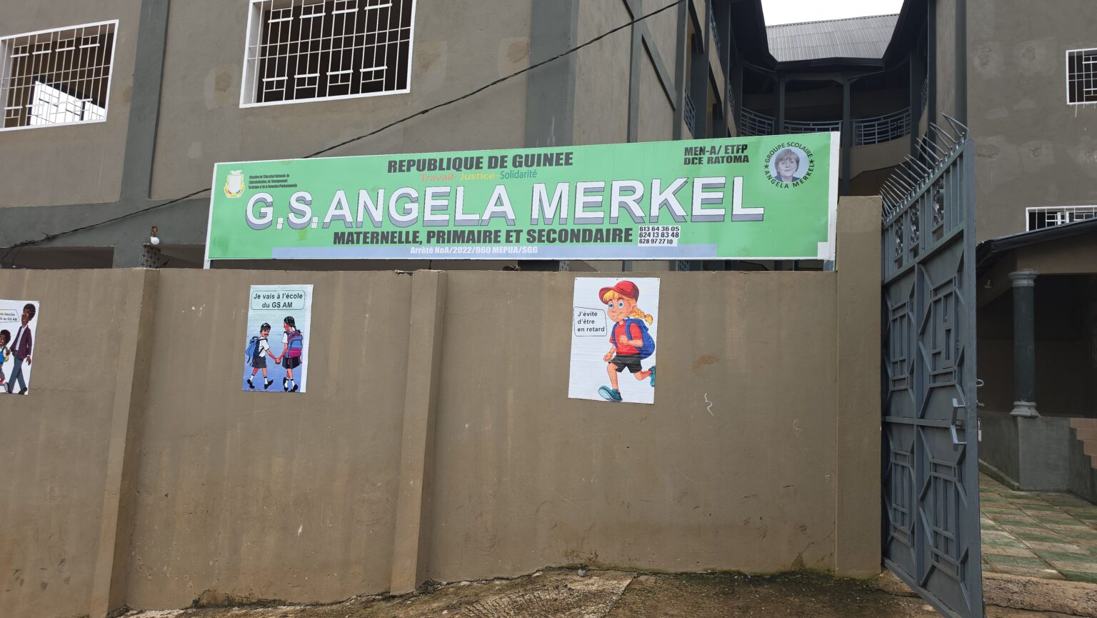 Éducation: le Groupe Scolaire Angela Merkel ouvre ses portes