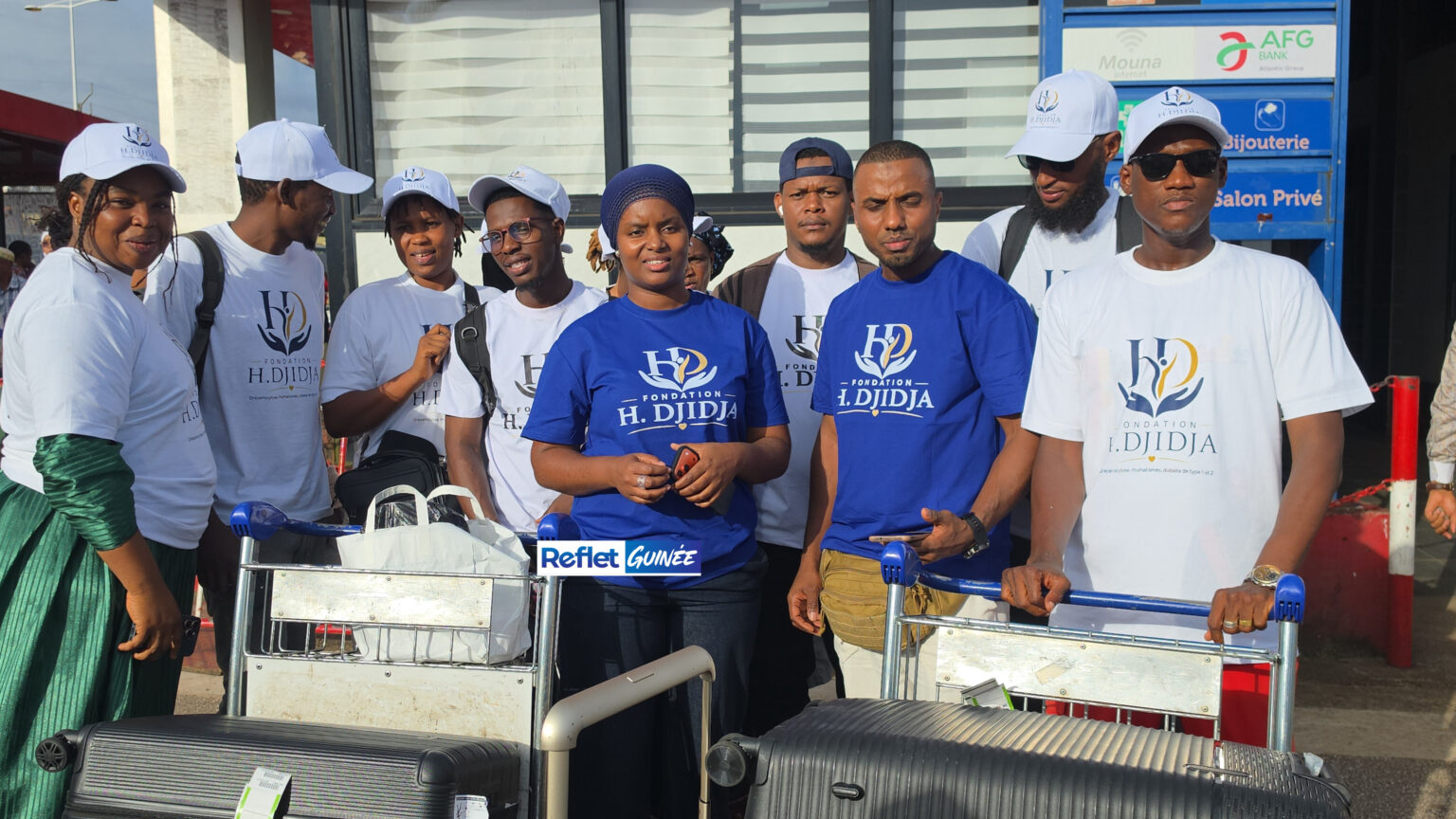 Lutte contre la Drépanocytose, le rhumatisme et le diabète : la Fondation H. Djidja de retour en Guinée