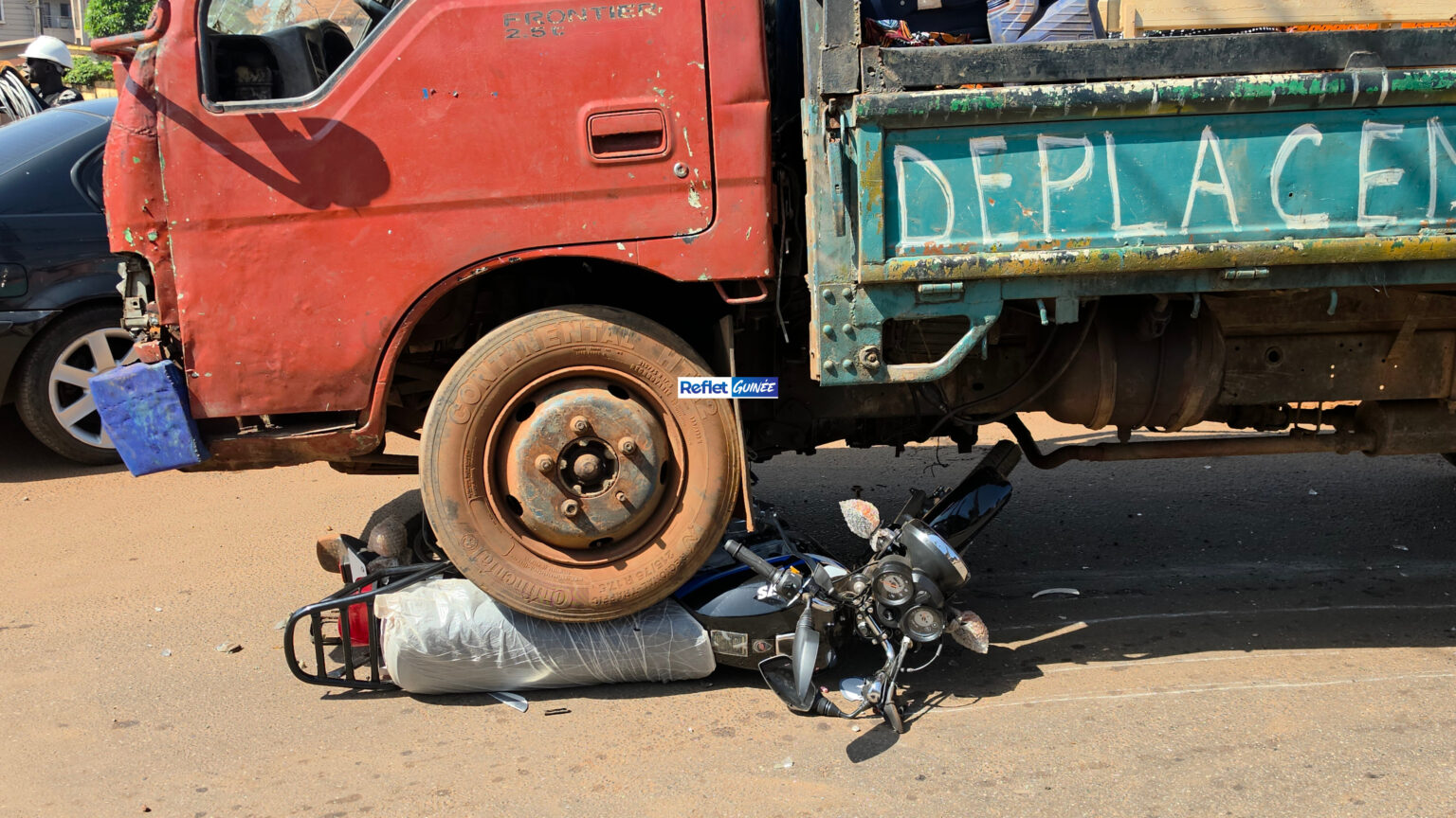 Accident à Yembeya : le pire évité de justesse