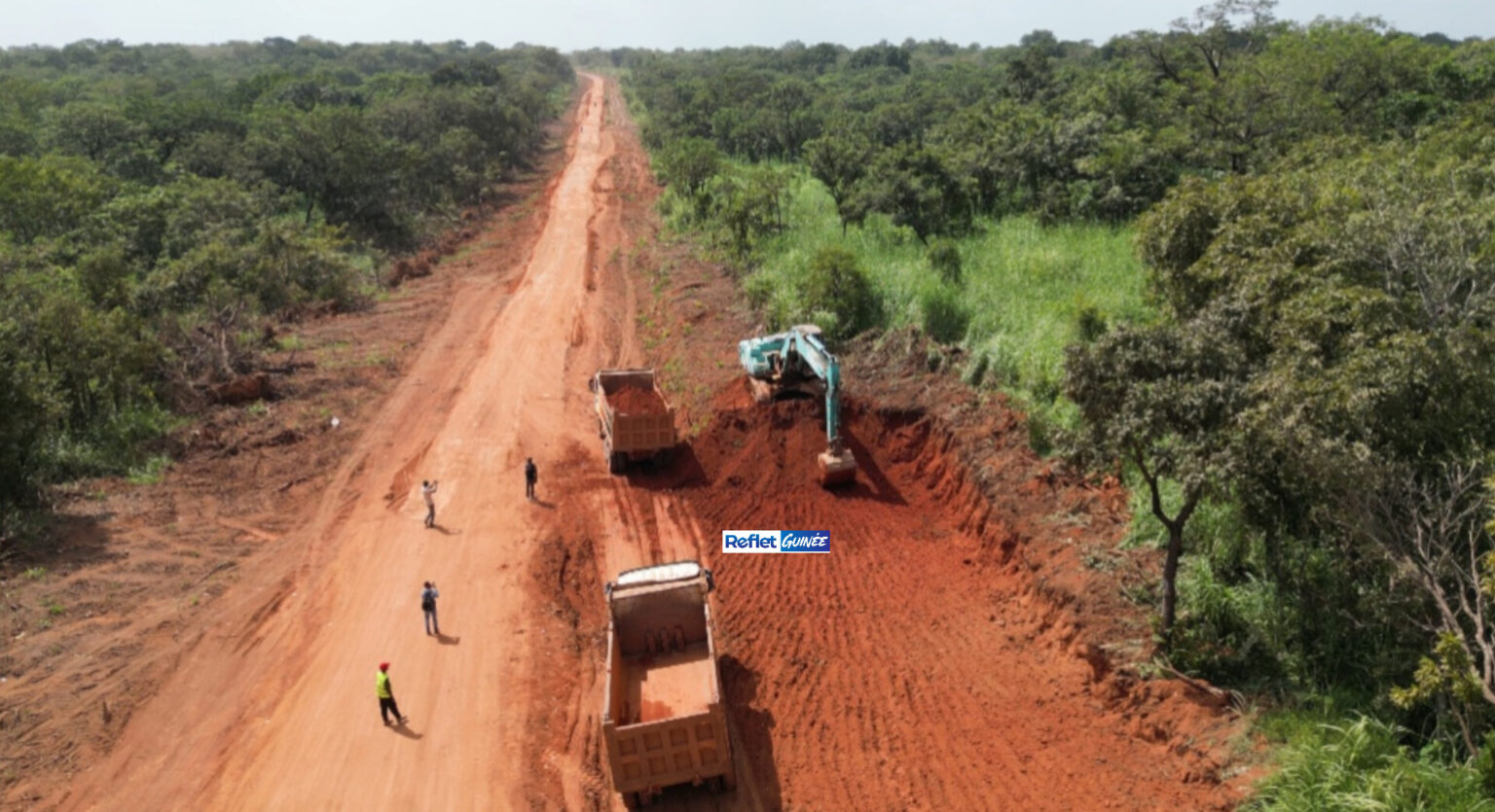 Route Kankan-Kissidougou: Une mission d’inspection pour évaluer les travaux
